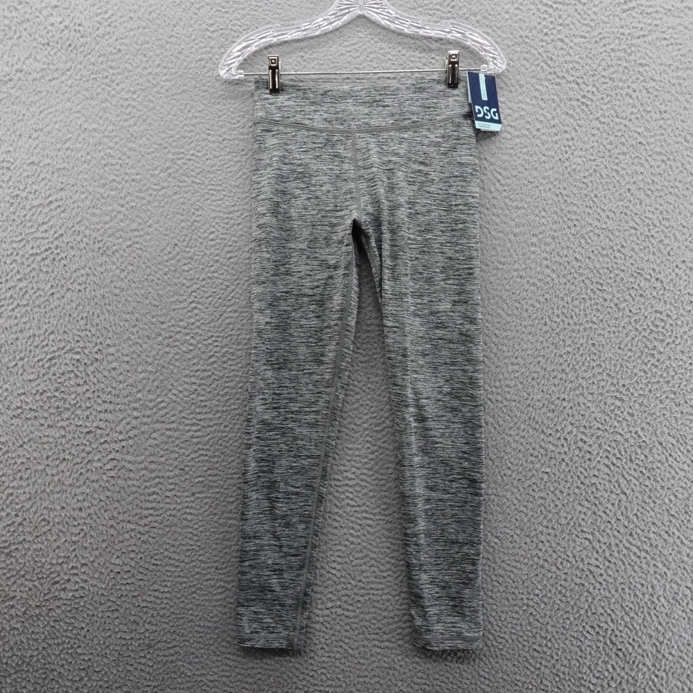 DSG Girls Cold Weather Compression‎ Legging Large Black Space Dye Activewear NWT
